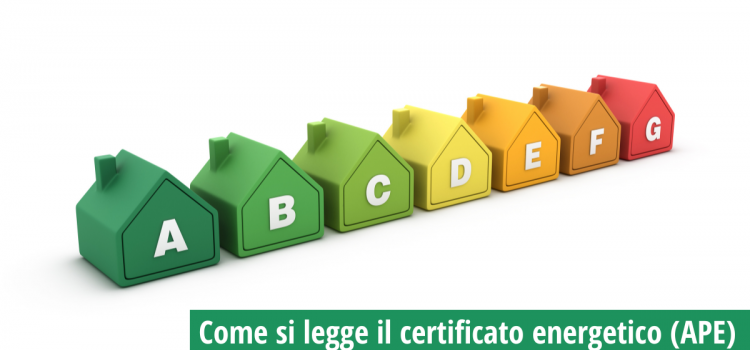 Come si legge il certificato energetico (APE)